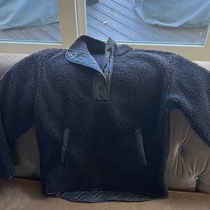 Athleta Black Fleece Jacket